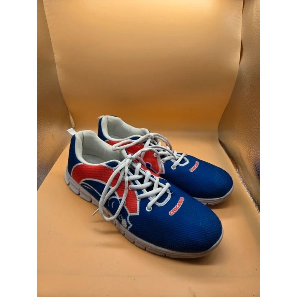 Chicago Cubs Unofficial Men's Sneakers, Size US 12